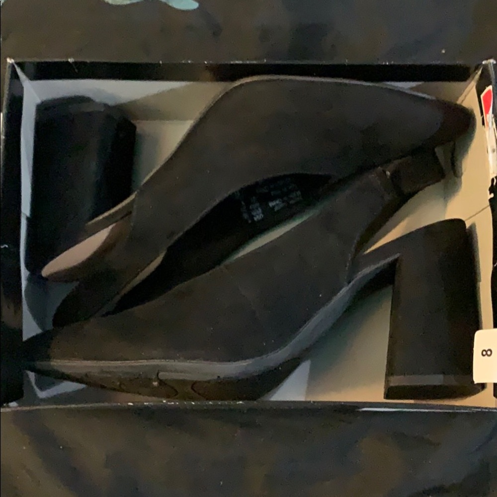 Black suede heels - Picture 5 of 5